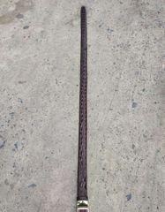 Thắt lưng cá sấu Gai Liền 4cm - Phiên Bản Cao Cấp (mặt vàng)