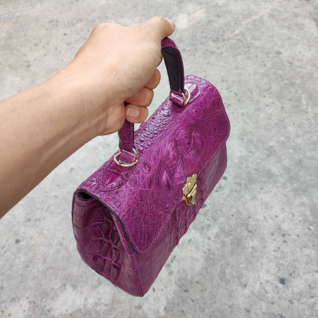 [TÚI NỮ HOÀNG] Túi xách Da cá sấu nữ thiết kế Mới rất sang trọng!