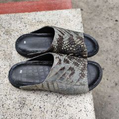 [ĐẸP CHẤT THÔ SƠ MỘC MẠC] Dép da cá sấu nguyên thủy không thuộc màu!