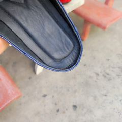 Giày sục nam Vây đuôi cá sấu Navy. Thiết kế đơn giản thanh lịch!