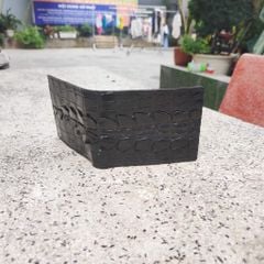 Ví cá sấu 2 mặt Size NHỎ 10.5*8.5 cm. Gai đuôi cá sấu rất bền!