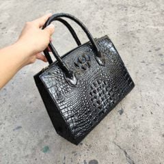 Túi xách nữ Da cá sấu làm thủ công. Size lớn 30cm!
