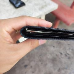 Ví da cá sấu KẸP TIỀN 8.5*11.5 cm. Gù gai cá sấu nhỏ rất đẹp!