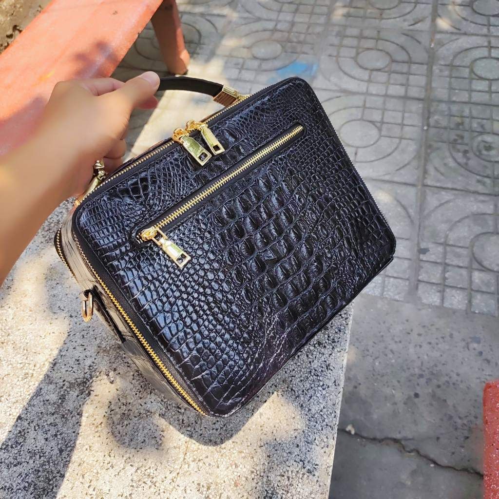 Cặp nam size tầm trung. Phiên bản hình hộp 2 ngăn MỚI!