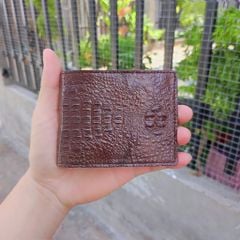 Ví MINI da cá sấu 2 mặt nguyên con. Size 10.5*8.5 cm