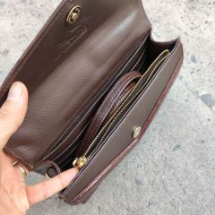 Cầm tay kiêm túi đeo Nữ da bụng cá sấu đẹp mịn màng!