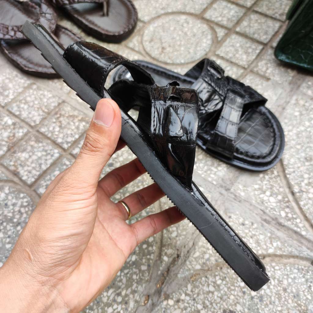 Dép cá sấu sandal đẹp lịch sự - Rất phù hợp người lớn tuổi!