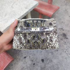 Túi nữ mini có dây đeo rất đáng yêu. DA CÁ SẤU NGUYÊN THỦY!