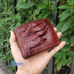 Ví Bàn Tay Cá Sấu 2 Mặt Đan Viền VS2V03ND