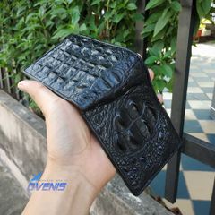 Tuyệt Phẩm Bóp Nam 2 Mặt Gù Cá Sấu Nguyên Con V22D