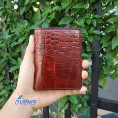 Ví Da Cá Sấu 2 Mặt Dáng Đứng Sang Chảnh VSD214ND