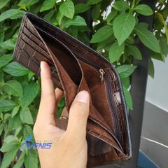 Ví Gù Cá Sấu Lớn 2 Mặt Cao Cấp VS207N