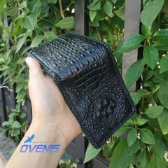 Ví Da Cá Sấu - Nguyên Con 2 Mặt Đan Viền Rẻ Nhất Thị Trường VS2V02TH