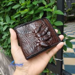 Ví Bàn Tay Cá Sấu Đan Viền Siêu Bền VS1V03N
