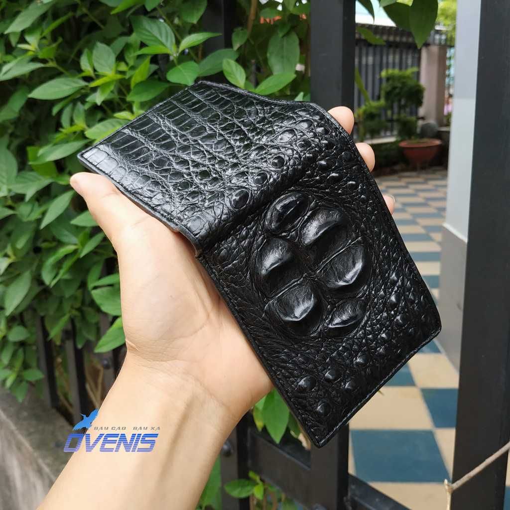 Ví Da Cá Sấu Lớn 2 Mặt - Gù Cao Cấp VS207D