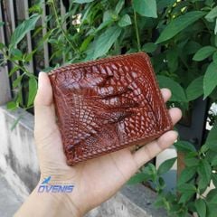 Bóp Da Tay Cá Sấu Đan Viền Siêu Bền VS1V03ND