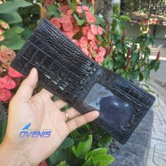 Ví Cá Sấu 2 Mặt Nguyên Thân Cá Sấu Con (Hàng hiếm) VS202D