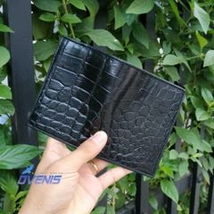 Ví Nam Dáng Đứng Da Bụng Cá Sấu Siêu Đẹp VS114D