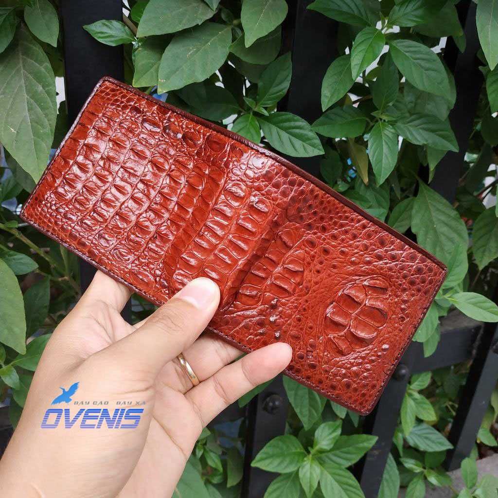 Bóp Cá Sấu 2 Mặt Nguyên Thân Cá Sấu Con (Hàng hiếm) VS202ND