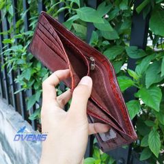Bóp Cá Sấu 2 Mặt Nguyên Thân Cá Sấu Con (Hàng hiếm) VS202ND