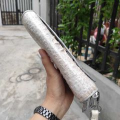 Ví dài cầm tay 2 khuôn size 22*12 cm [CÁ SẤU BẠCH TẠNG KHOANG ĐẸP ĐỘC]