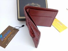 TUYỆT PHẨM..! Bóp Da Cá Sấu [NGUYÊN BÀN TAY CÓ MÓNG RẤT ĐẸP] Để Vừa Giấy Tờ Cũ - VS103