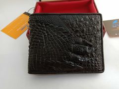 BIG SALE..! Bóp Da Cá Sấu [NGUYÊN BÀN TAY CÓ MÓNG RẤT ĐẸP] Để Vừa Giấy Tờ Cũ - VS103D