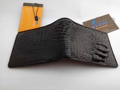 BIG SALE..! Bóp Da Cá Sấu [NGUYÊN BÀN TAY CÓ MÓNG RẤT ĐẸP] Để Vừa Giấy Tờ Cũ - VS103D