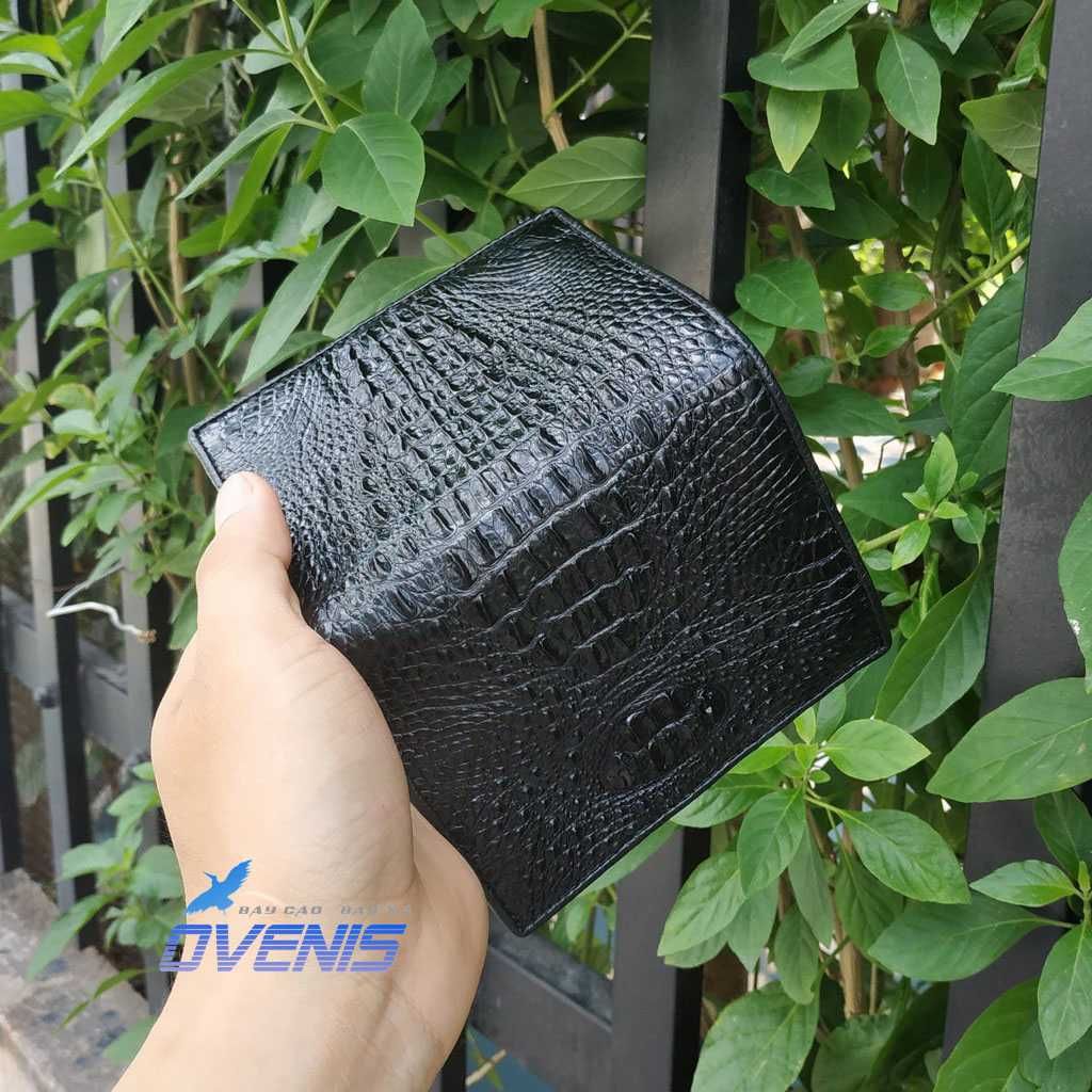 Ví Da Cá Sấu - Nguyên Con 2 Mặt Cao Cấp VS215TH