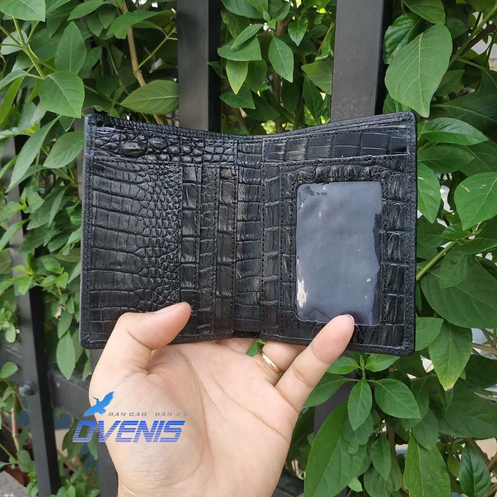 Ví Da Cá Sấu - Nguyên Con 2 Mặt Cao Cấp VS215TH