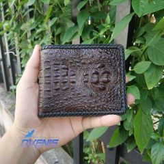 Ví Da Cá Sấu - Nguyên Con 2 Mặt Đan Viền Rẻ Nhất Thị Trường VS2V02TH