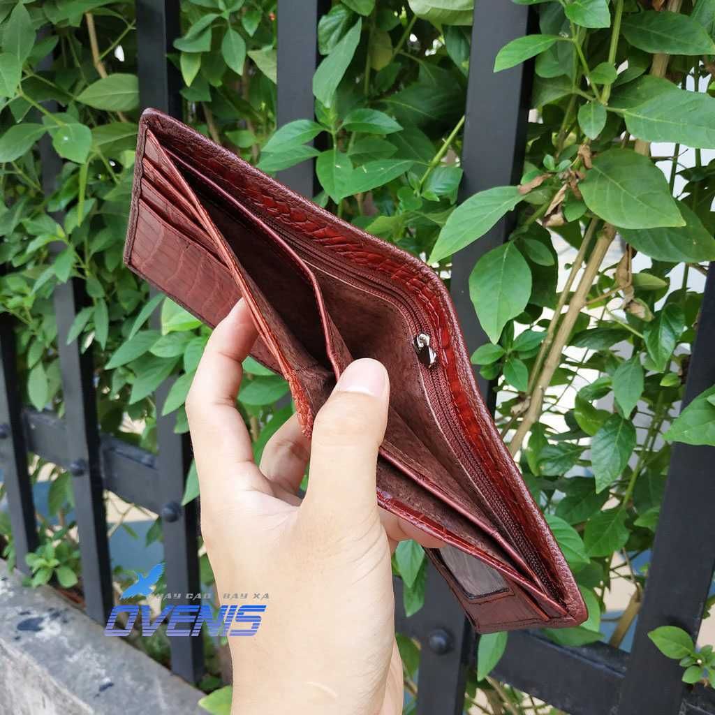 Ví Da Bụng Cá Sấu 2 Mặt Cao Cấp VS210ND