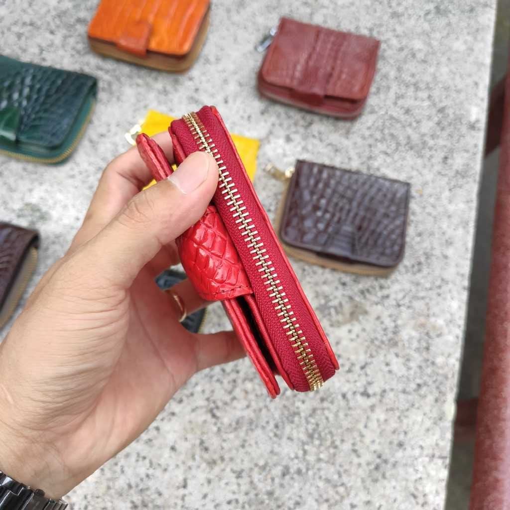 Ví cá sấu nữ mini Phiên bản đặc biệt [ĐỰNG SIÊU NHIỀU ĐỒ]