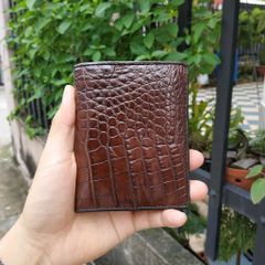 Ví Da Cá Sấu 2 Mặt Dáng Đứng Sang Chảnh VSD214N