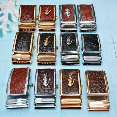 Mặt Khóa Kim Loại Đúc Cho Thắt Lưng Cá Sấu DS10TH