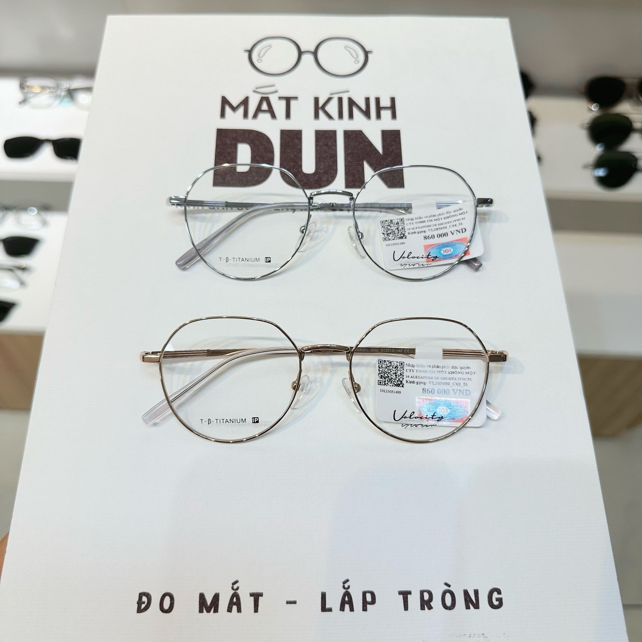  Mắt kính Velocity VL285050 