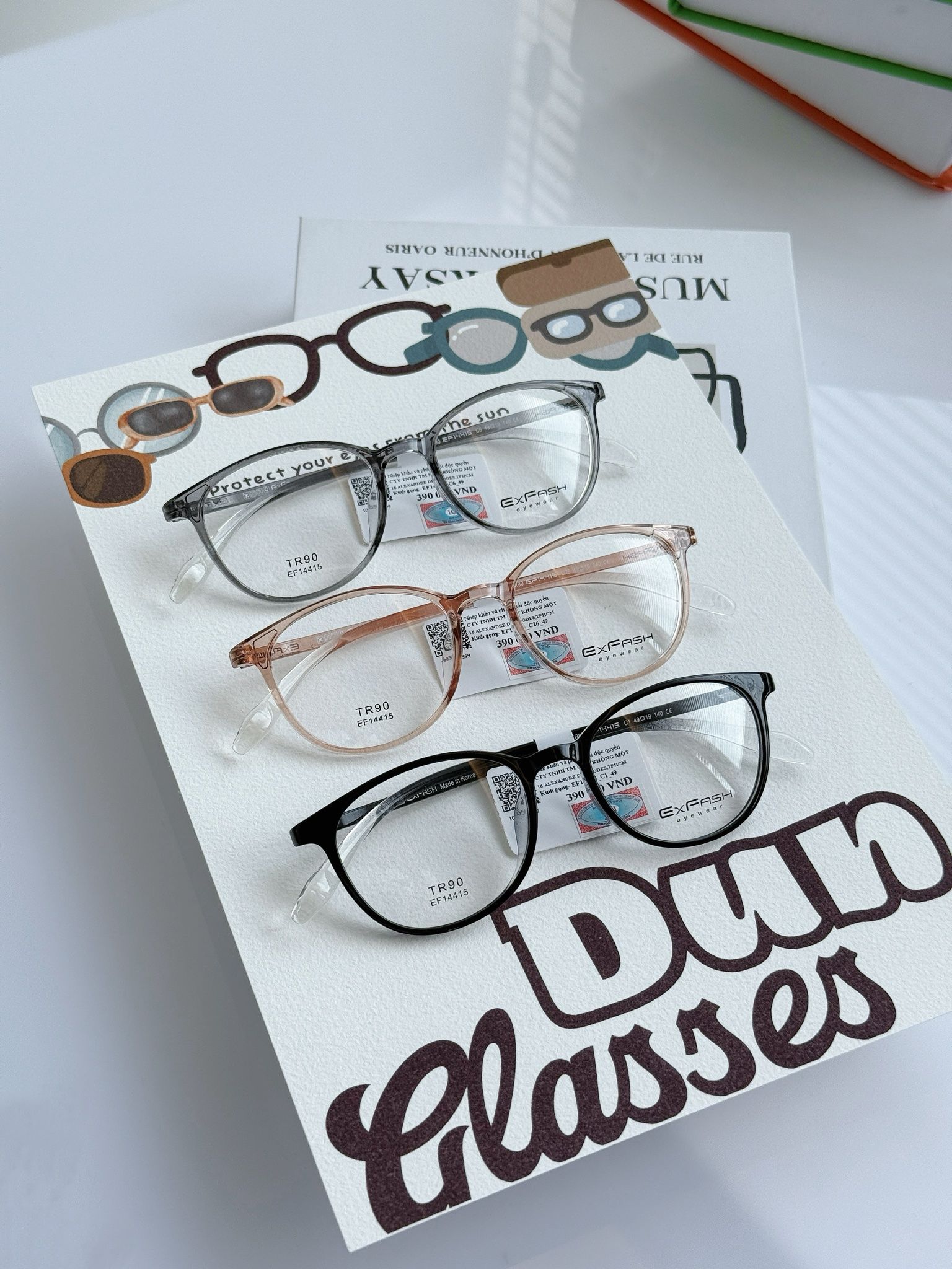  Mắt kính Exfash EF14415 