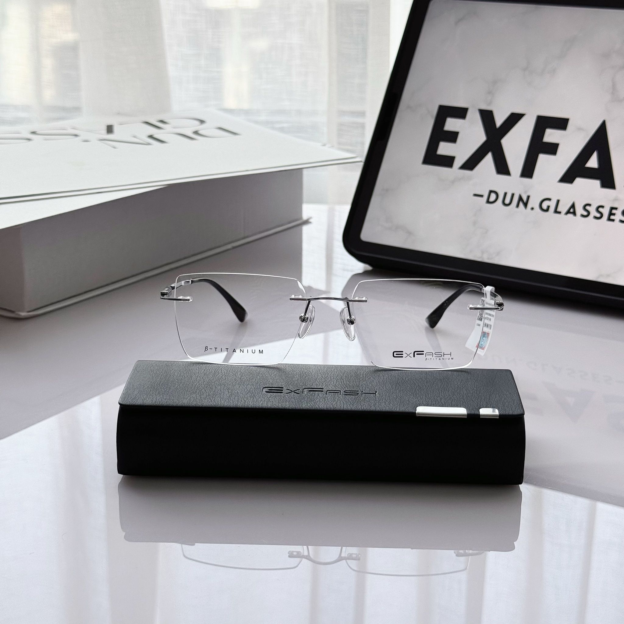  Mắt kính không viền Exfash Ef33293 