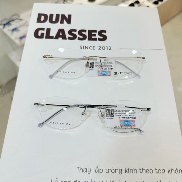  Mắt kính không viền Exfash EF33218T 