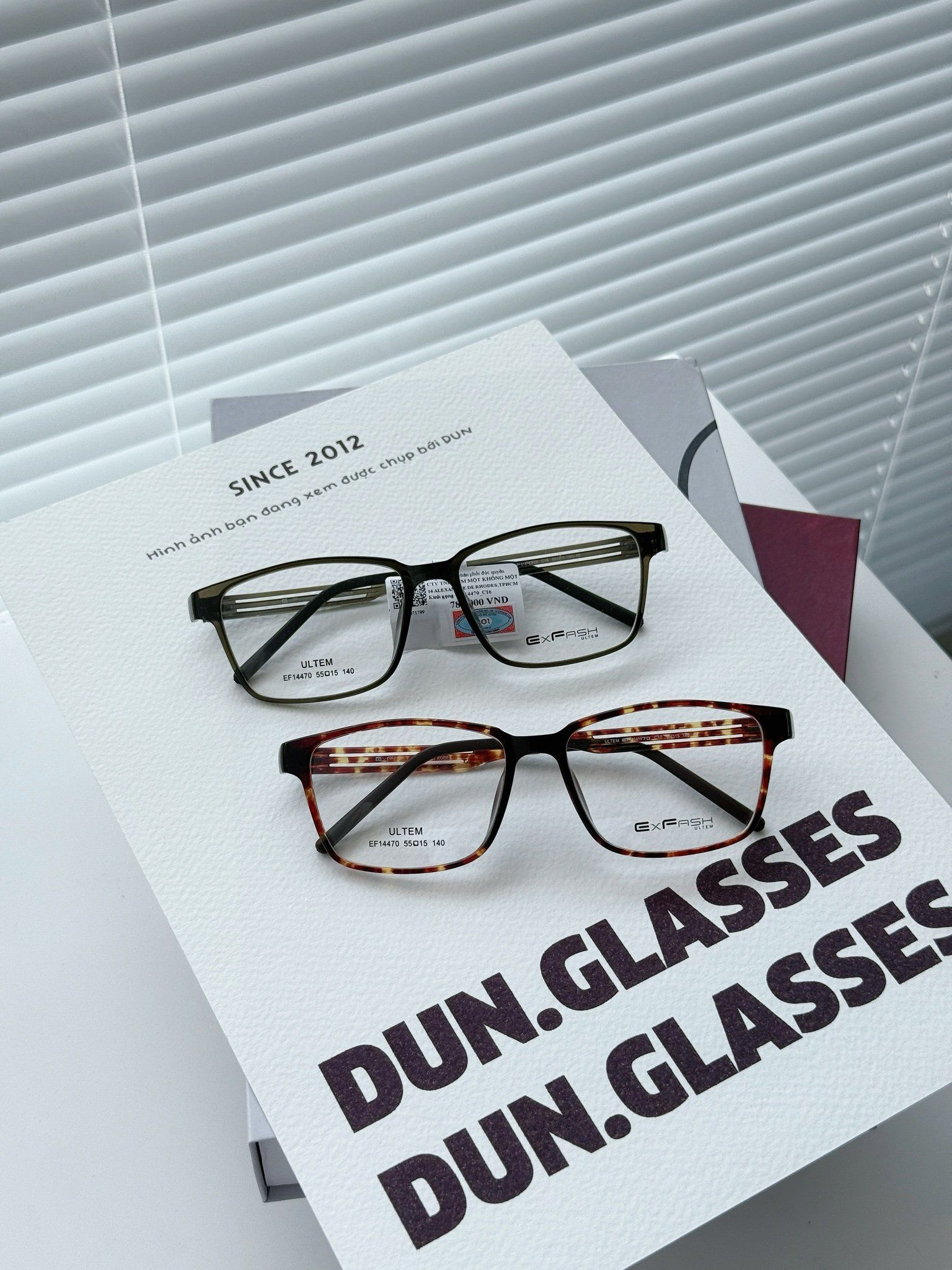  Mắt kính ultem Exfash EF14470 