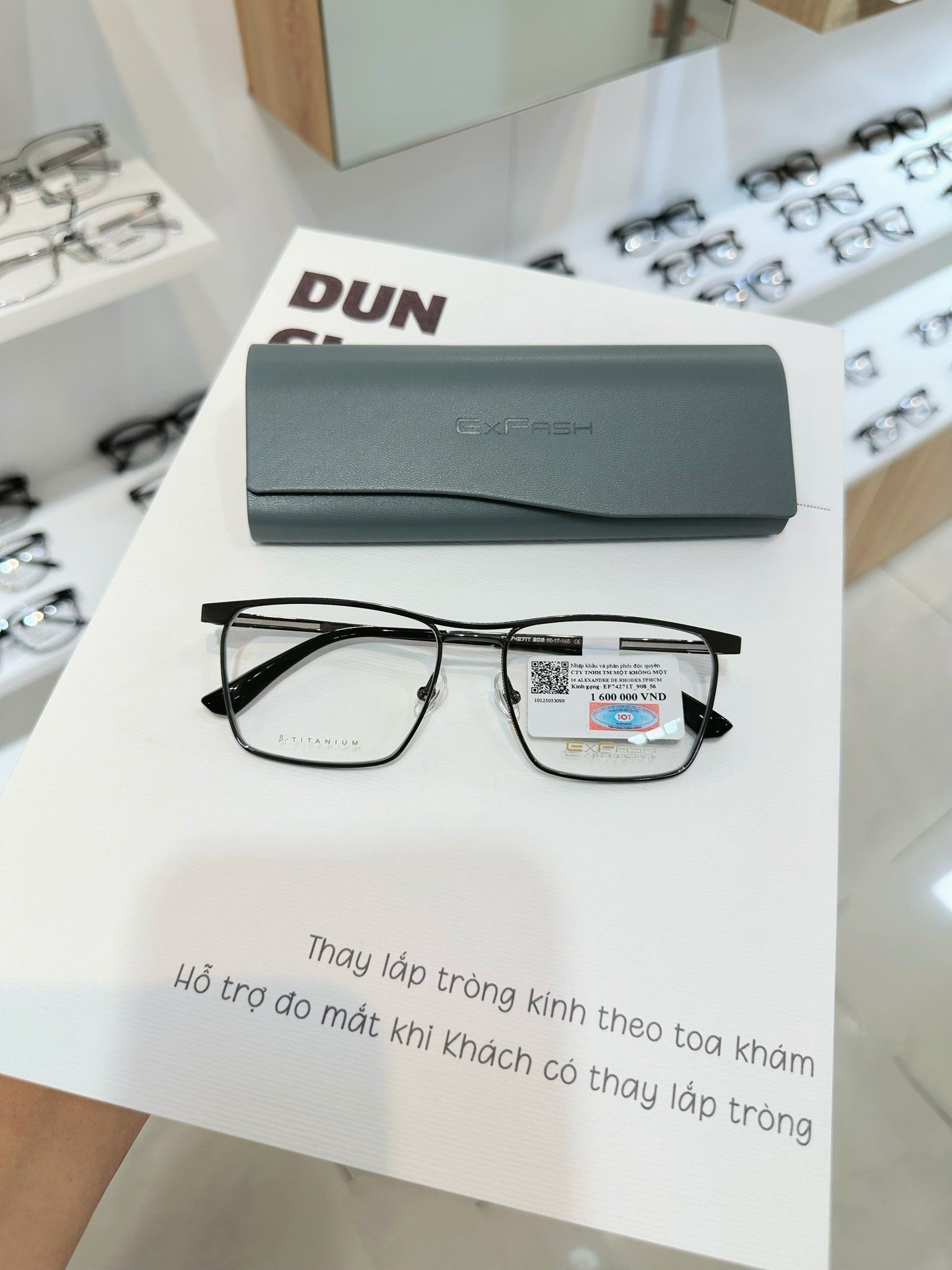  Mắt kính Exfash EF74271T 