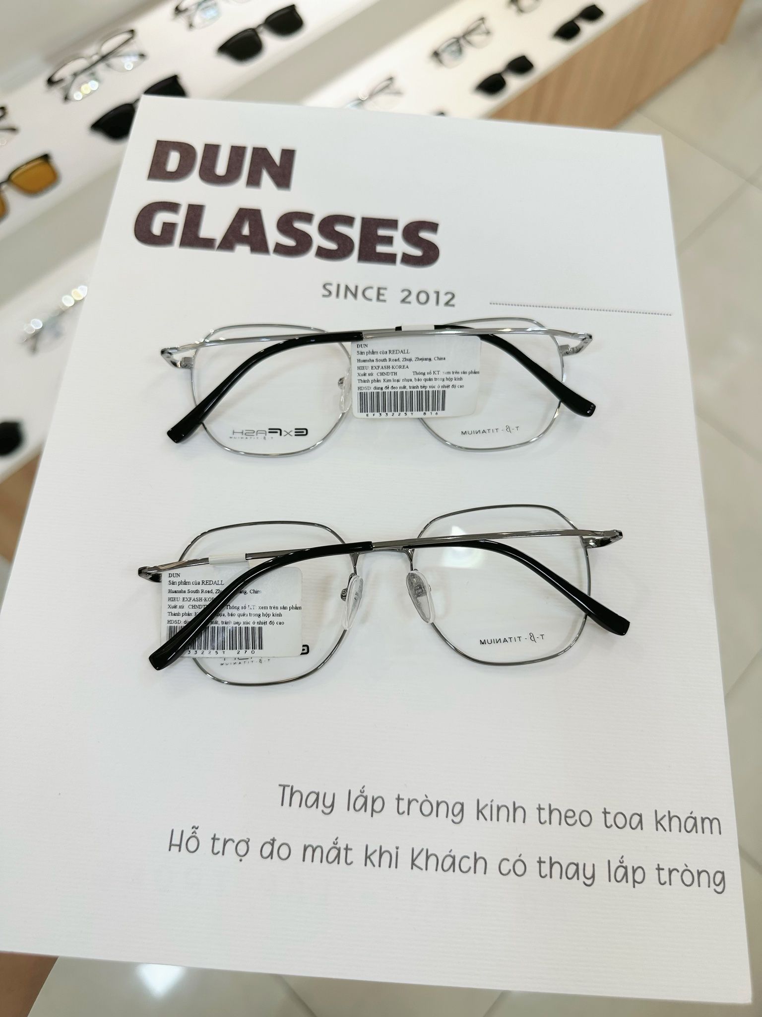  Mắt kính Exfash Ef33225 