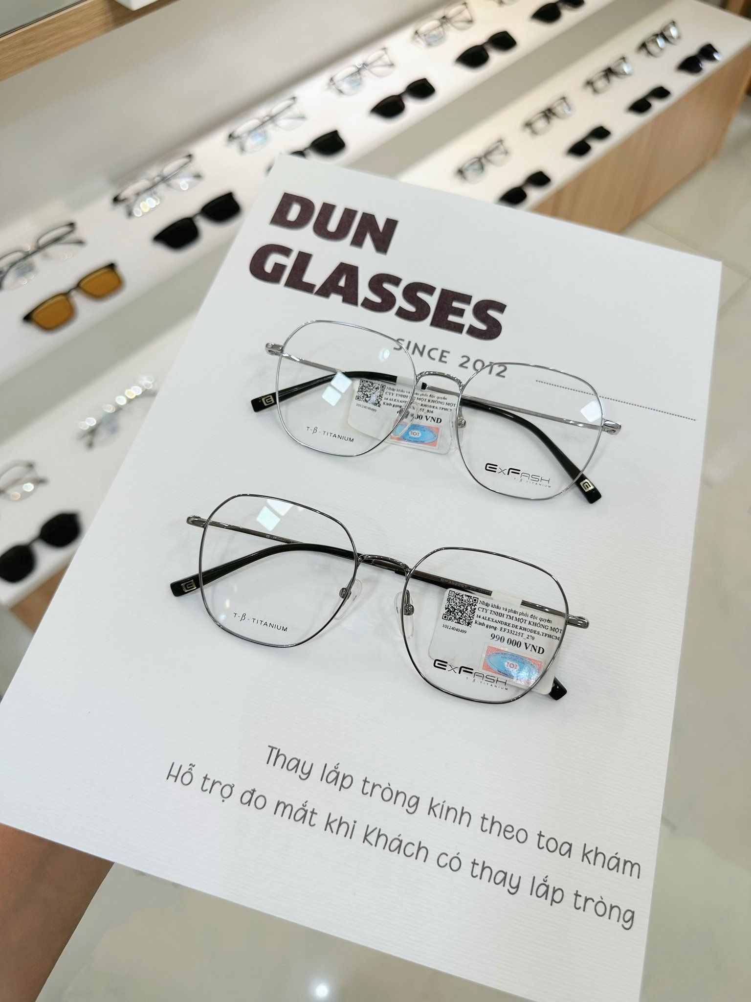 Mắt kính Exfash Ef33225 