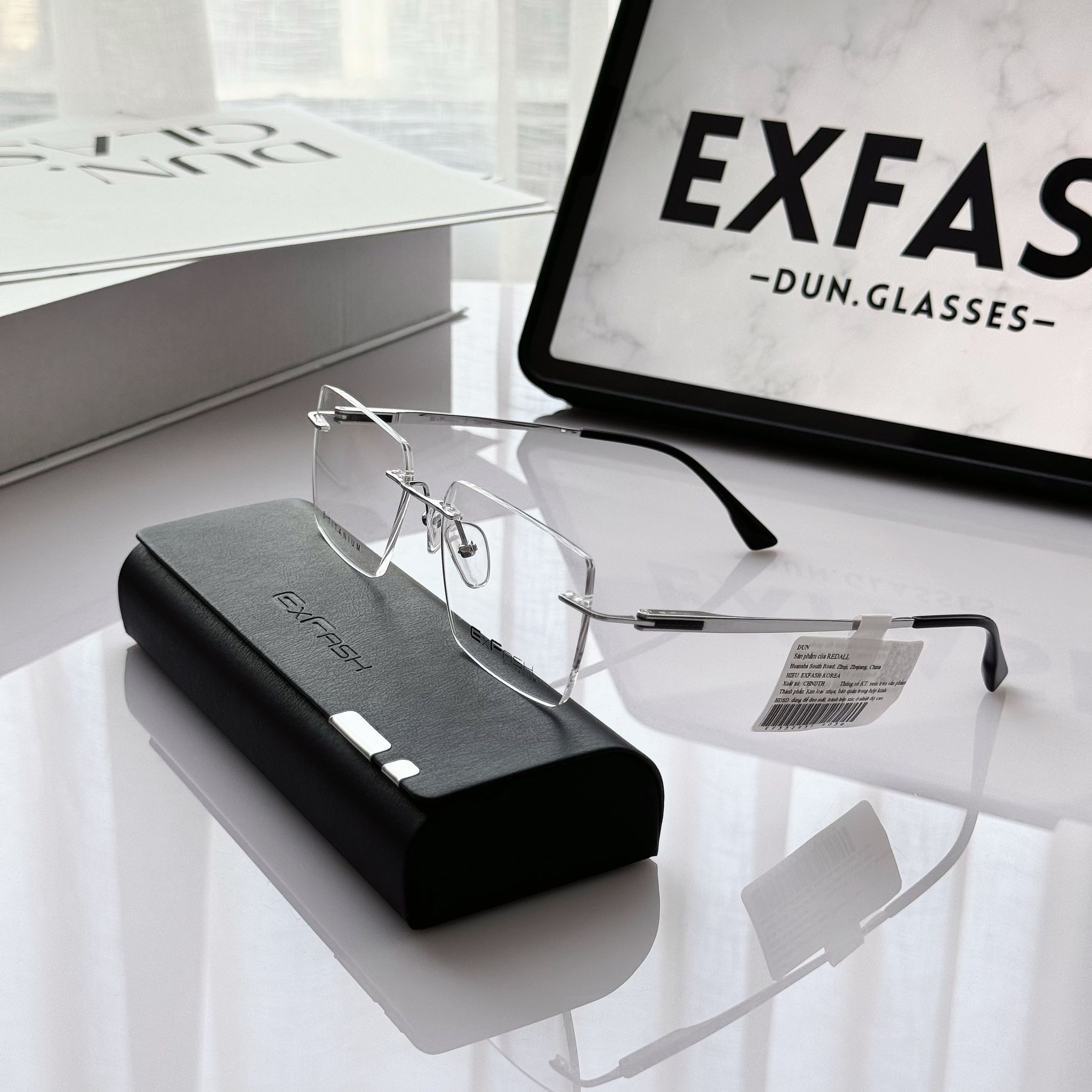  Mắt kính không viền Exfash Ef33293 