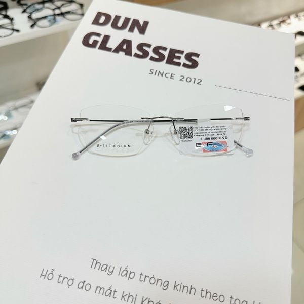  Mắt kính không viền Exfash EF33215T 