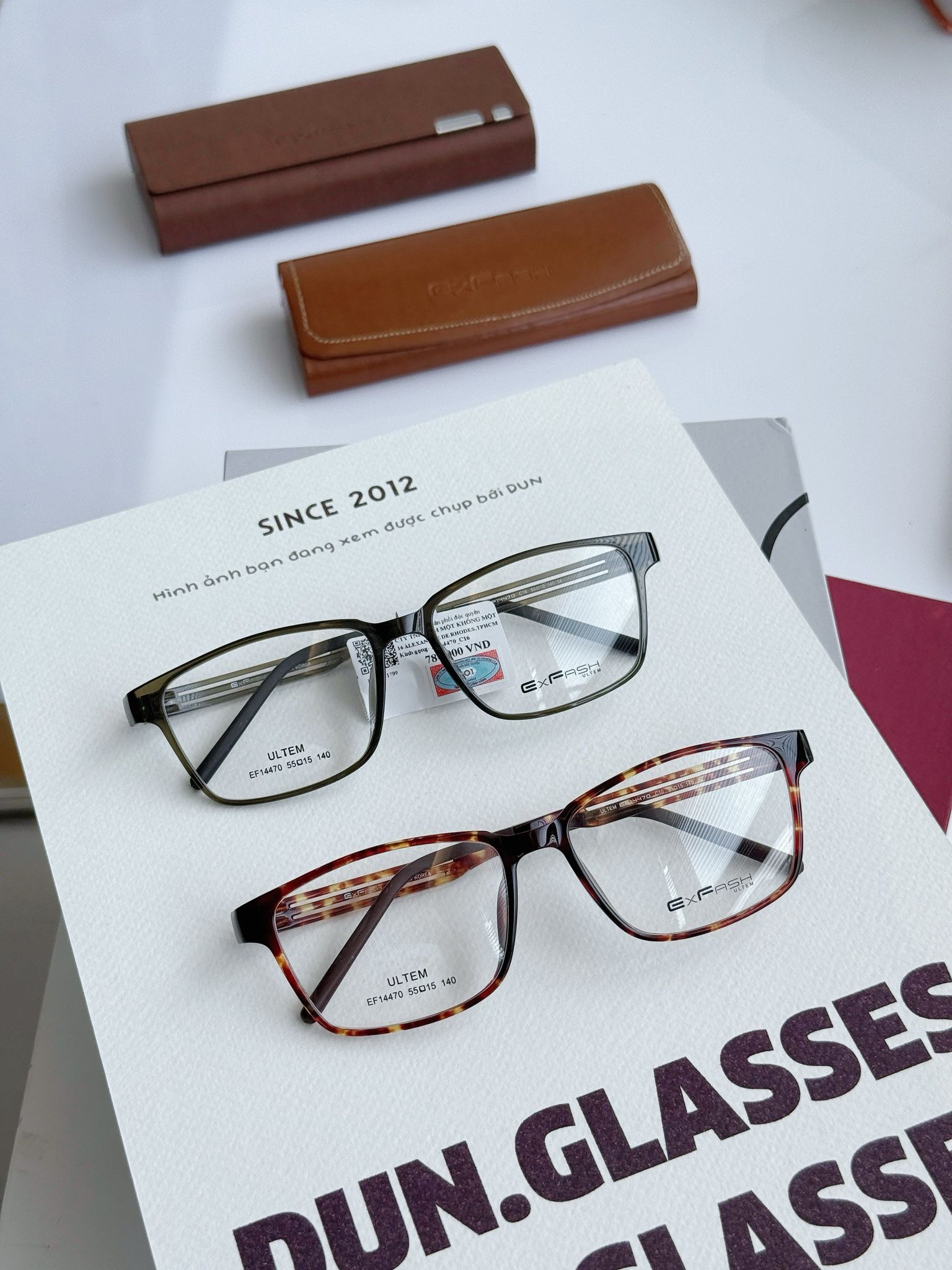  Mắt kính ultem Exfash EF14470 