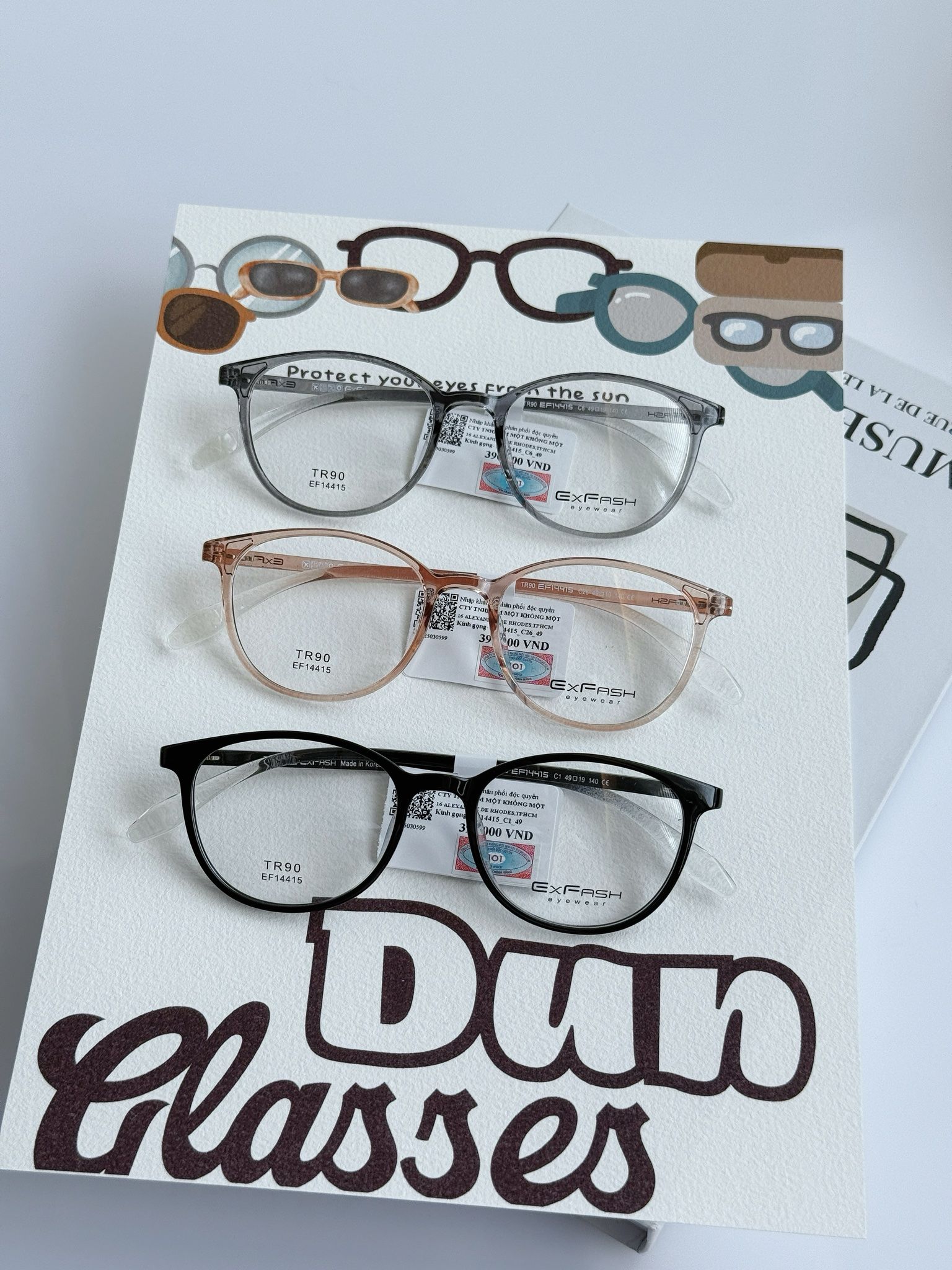  Mắt kính Exfash EF14415 
