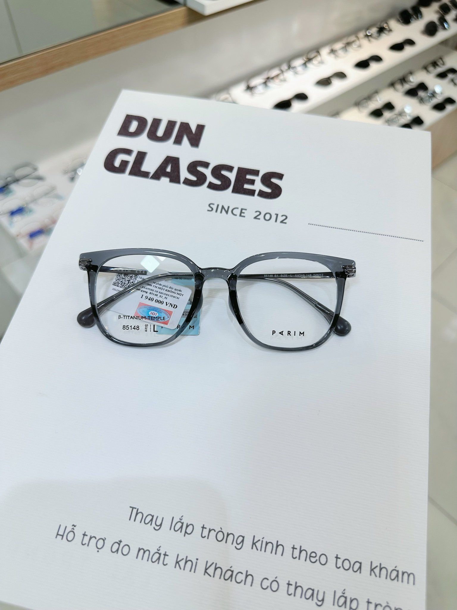  Mắt kính vuông Parim 85148 