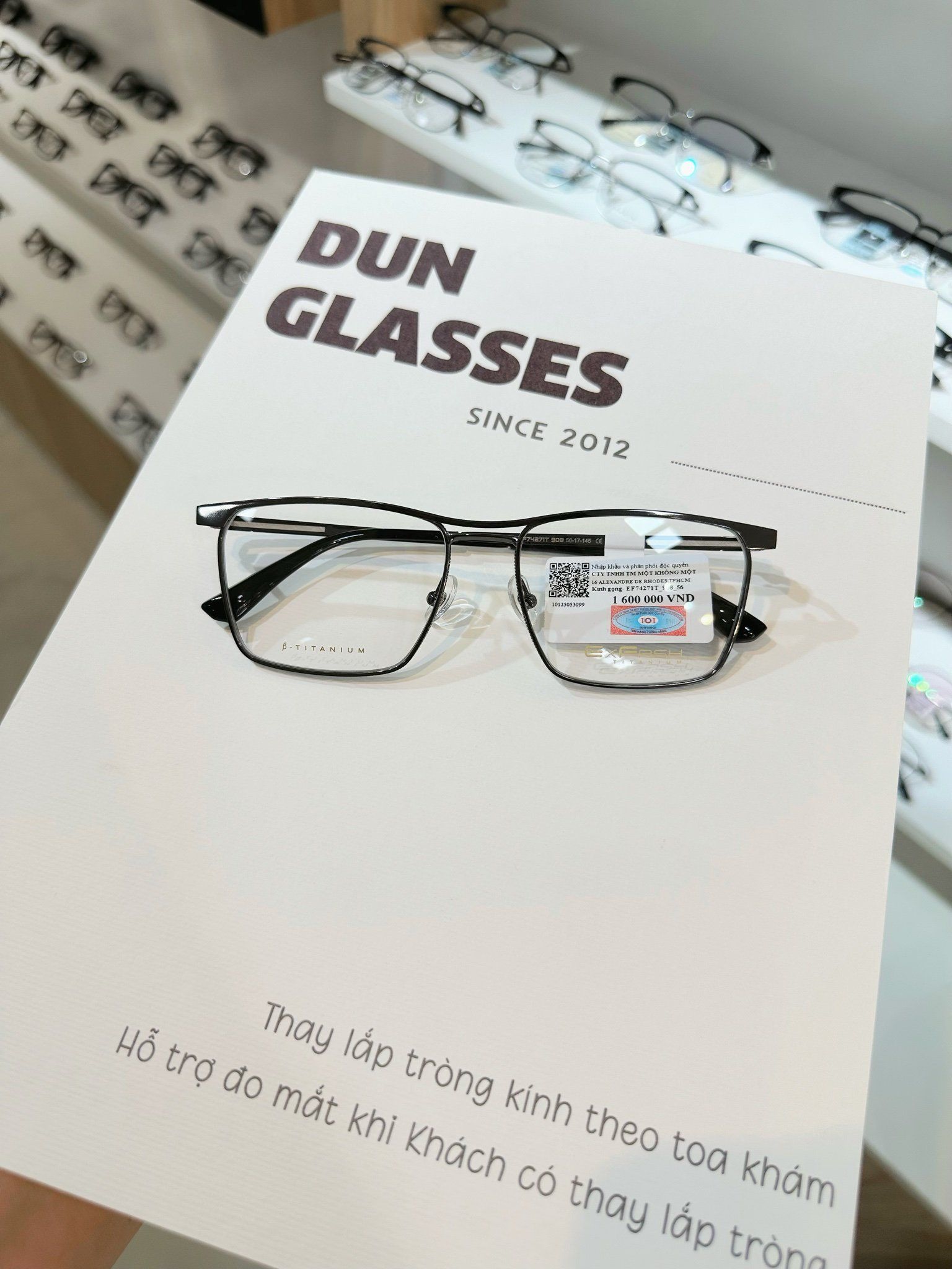  Mắt kính Exfash EF74271T 