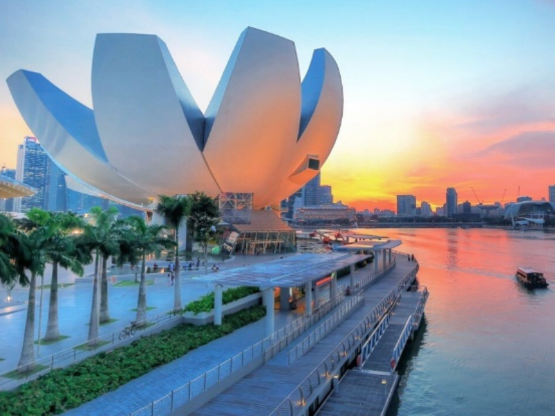 SINGAPORE-THÁC NƯỚC JEWEL-CHÙA RĂNG PHẬT